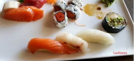 Sashimis Menu