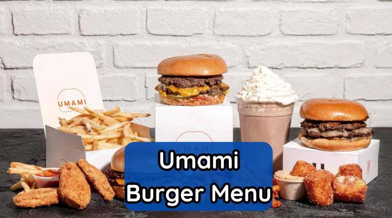 Umami Burger Menu Et Tarifs Actualisés France Carte 2024