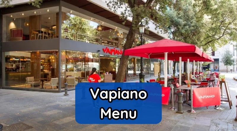 Vapiano Menu Et Tarifs Actualisés France Carte MARCH 2025