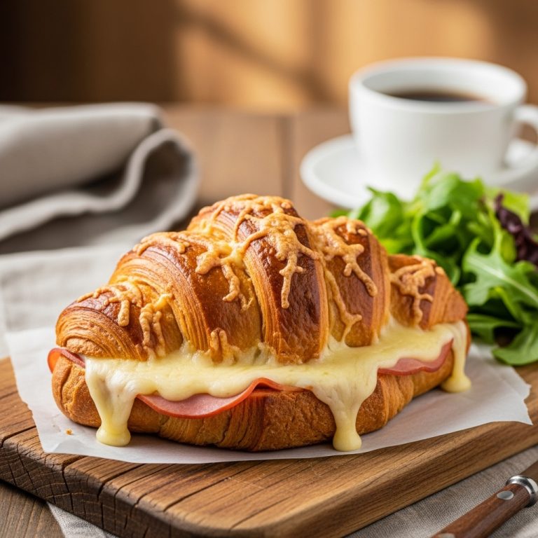 Croque-monsieur au four sans béchamel