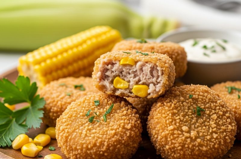 Nuggets de thon et maïs à l’Airfryer