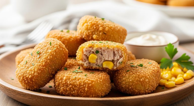 Nuggets de thon et maïs à l’Airfryer