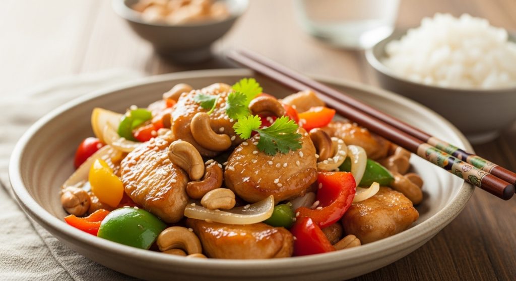 Poulet Sauté aux Noix de Cajou