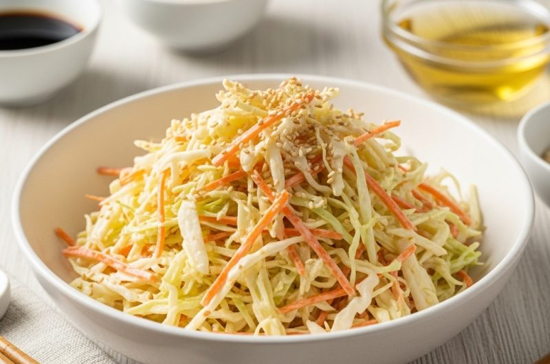 Recette Facile : Salade de Chou Japonaise Comme au Restaurant