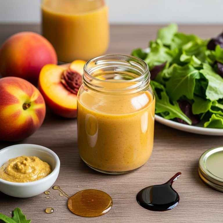 Recette de Vinaigrette Pêche