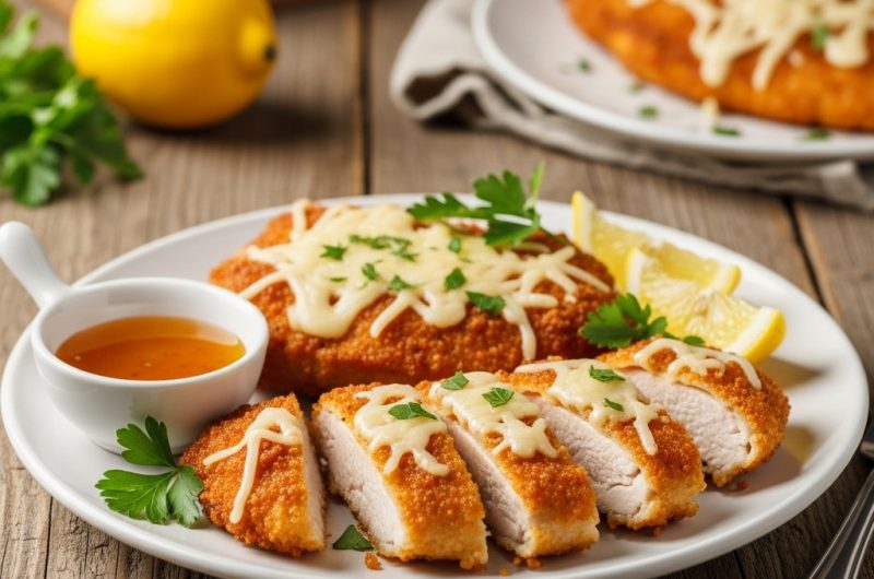 Poulet Pané au Parmesan – Croustillant et Savoureux