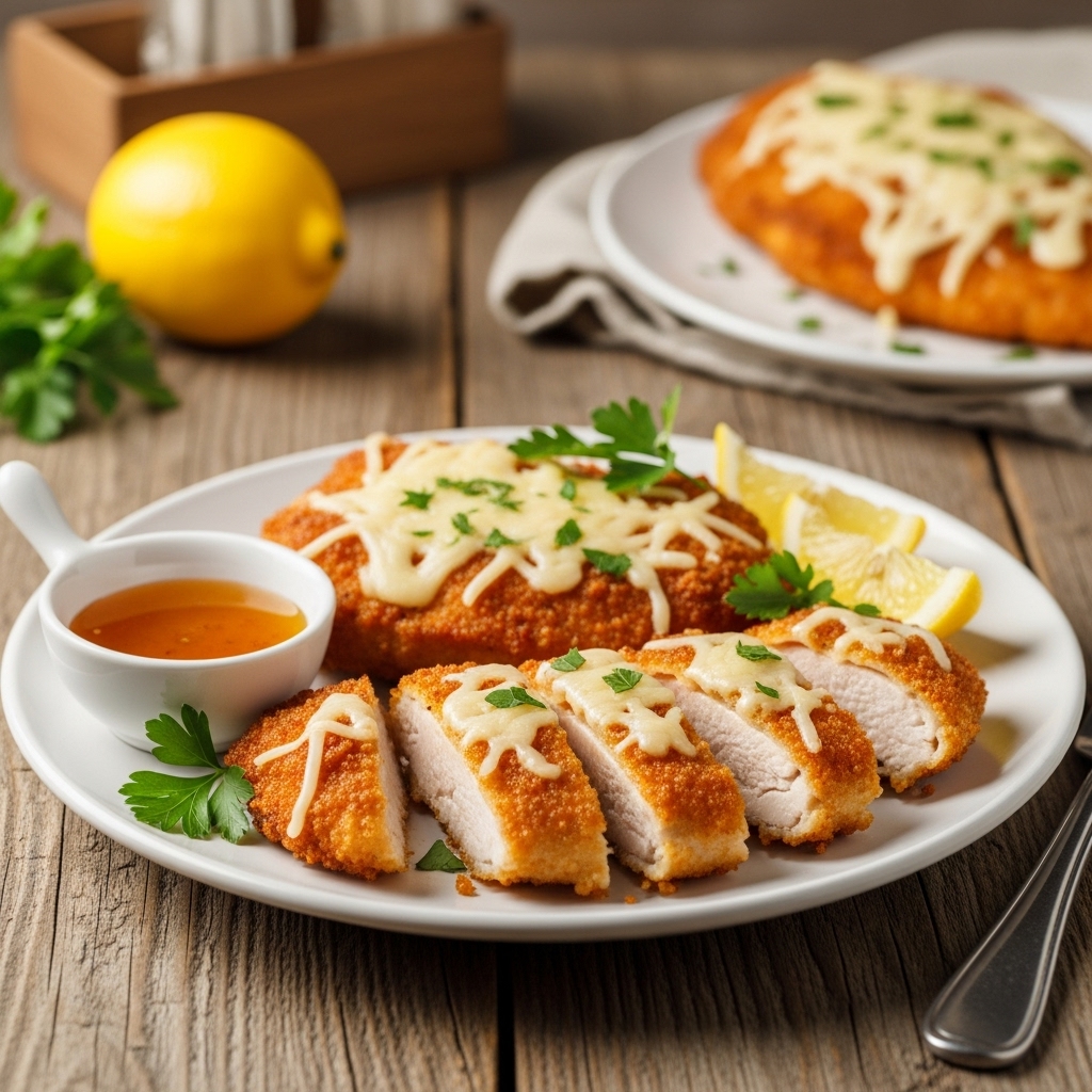 Poulet Pané au Parmesan – Croustillant et Savoureux