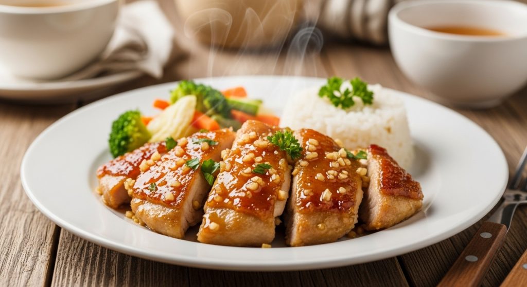 Poulet au Miel et à l’Ail Recipe