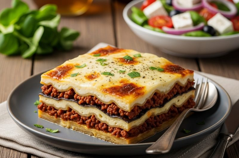 Recette Traditionnelle de Moussaka Grecque
