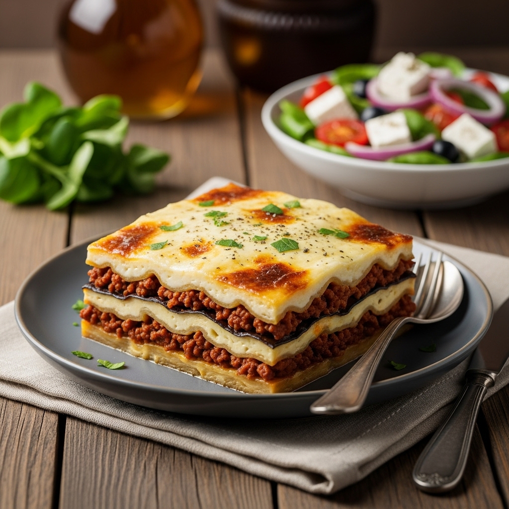 Recette Traditionnelle de Moussaka Grecque