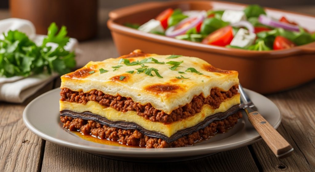 Recette Traditionnelle de Moussaka Grecque