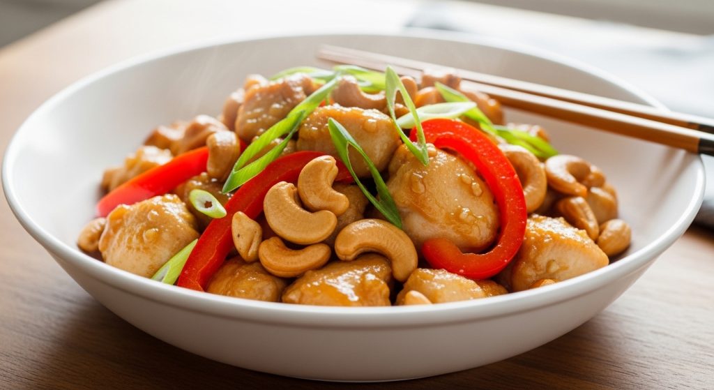 Poulet Sauté aux Noix de Cajou