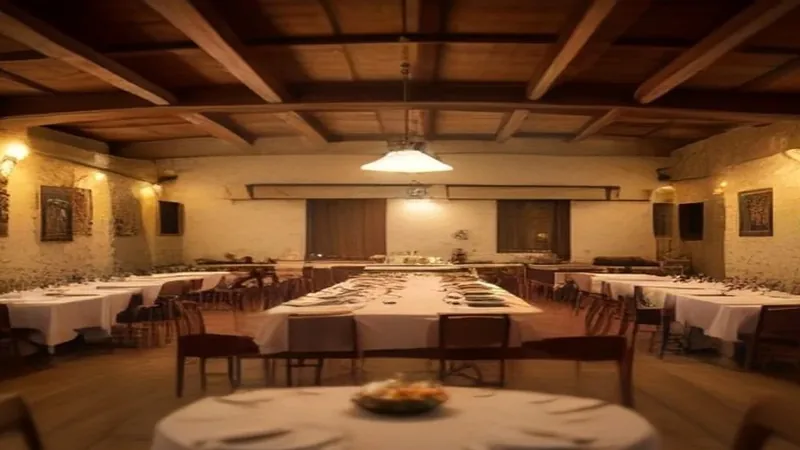 Pizza napolitaine et pâtes italiennes sur une table de trattoria, illustration générée par IA