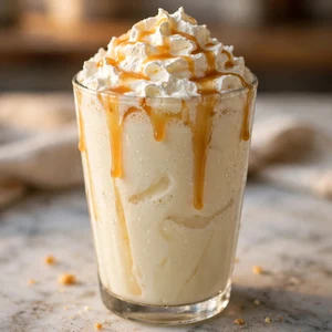Milkshake vanille à la chantilly