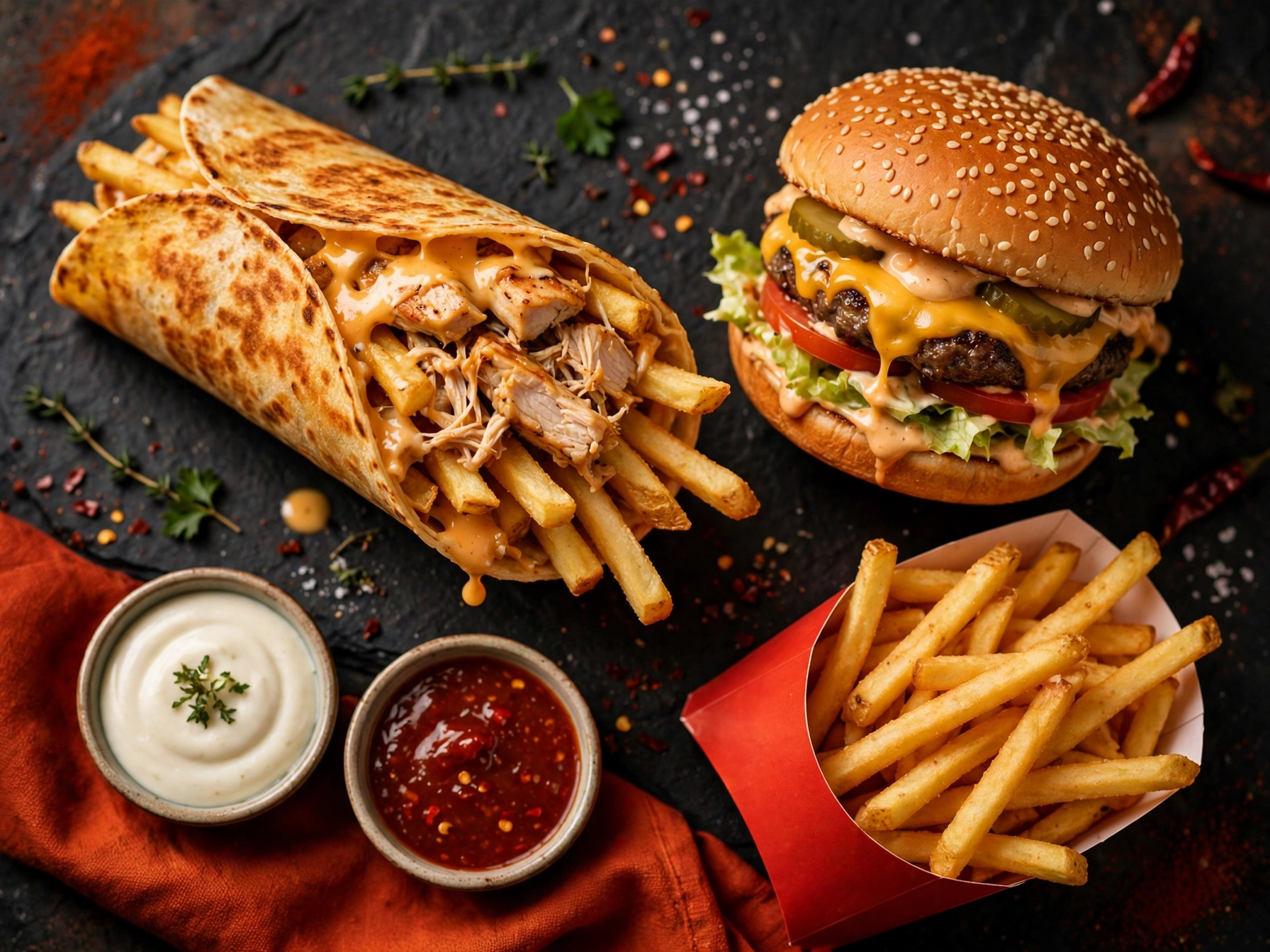 Menu Tacos Burger Avenue : carte et prix
